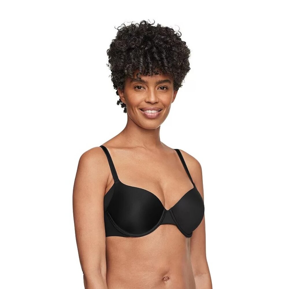 Warners No Side Effects® Seamless Underarm-Smoothing Comfort Underwire Bra